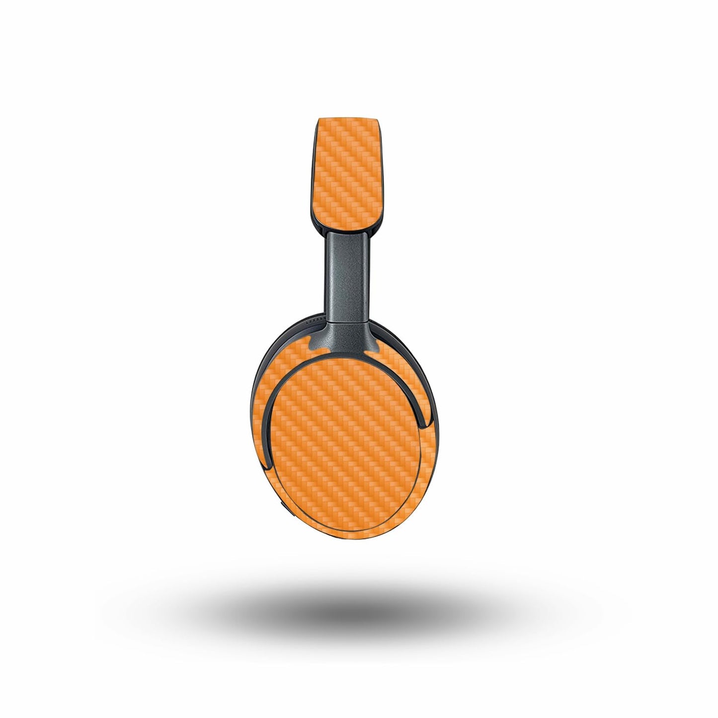 MightySkins Carbon Fiber Skin Compatible with Bose QuietComfort Ultra - Solid Orange | Protective, Durable Textured Carbon Fiber Finish | Easy…