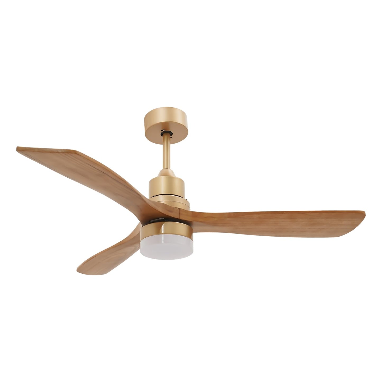Tiozuiu 48 Inch Smart Ceiling Fan, Indoor/Outdoor Ceiling Fans with LED Lights (Warm, Warm White, White) and Remote, 6-Speed Timing Low Noise, Modern
