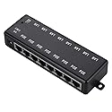Poe Switch, DC12V?48V Poe Adapter Poe Switch with 8 Interfaces for Network Devices
