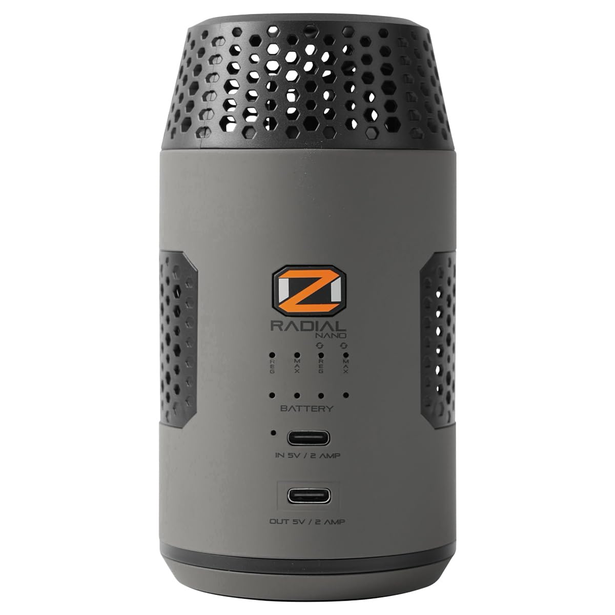ScentLok OZ Radial Nano, Portable Ozone Generator for Odor Removal (Charcoal)