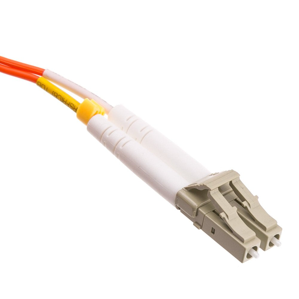 CableWholesale LC to ST OM2 Multimode Duplex Fiber Patch Cord, 1m/3.3ft