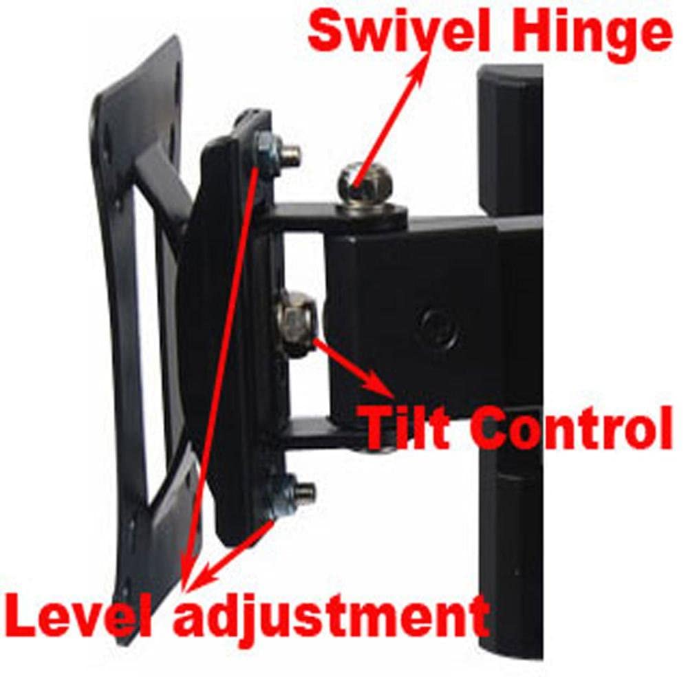 VideoSecu TV Wall Mount for Magnavox 19" 22" 26" 24" 24ME403V/F7 19MD301B 19ME601B 19ME402V 22MD311B 22ME360B 22ME402V 22ME601B 22MF330B 26MF321B