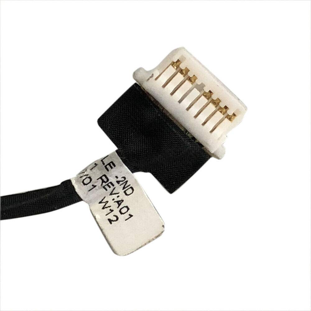Zahara RO15 DC Power Jack Cable Replacement for Dell INSPIRON 15 7586 7590 7591 17-7786 17-7791 13-7390 7391 2-in-1 P76F 0XYMJP XYMJP ND3N8