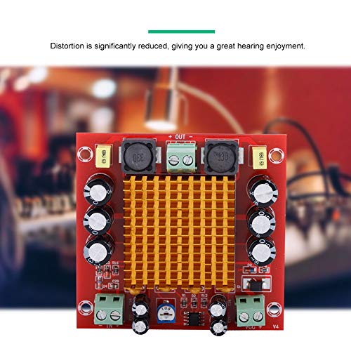 TPA3116D2 Amplifier Board, Single Channel Digital Power Audio Stereo AMP Module 150W for Audio System DIY Speakers, XR-544