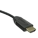 Micro HDMI Cable, High Speed 10.2 Gbps with Ethernet, HDMI Male (Type A) to Micro HDMI Male (Type D) for Camera and Tablet, 6 feet, CableWholesale