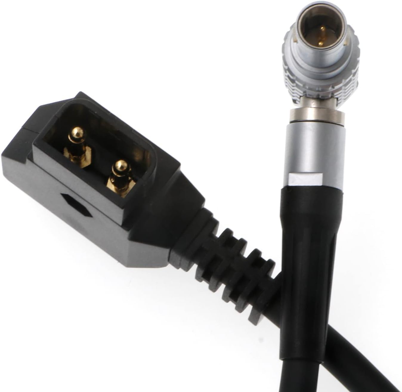 for ARRI RED Camera Cable for Anton Bauer Right Angle 0B 2 pin Male to D-tap Power Cable for Teradek Bond