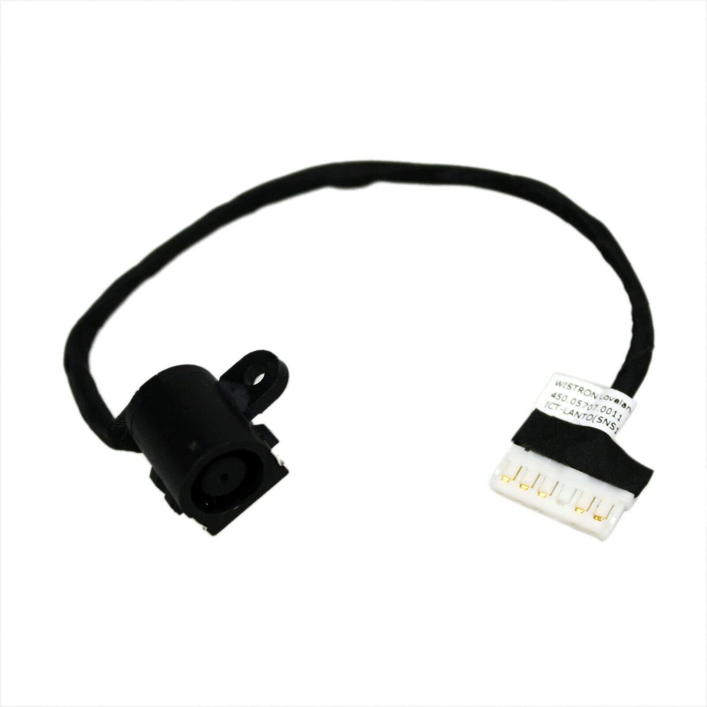 DC in Power Jack Charging Cable Port Connector Harness Replacement for Dell Latitude 3470 3570 3460 3560 P63G 450.05707.0011