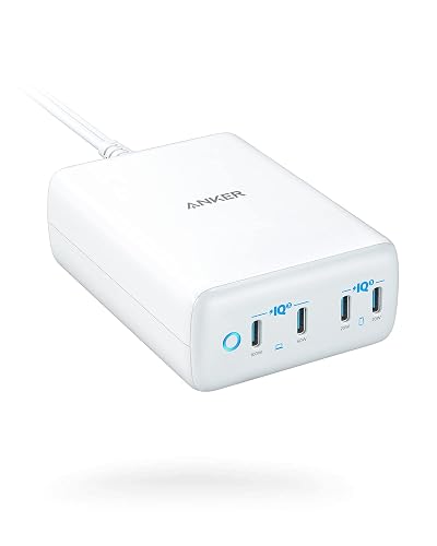 Anker 120W USB C Charger, PowerPort III 4-Port Charging Station for MacBook Pro/Air, Dell XPS 13, ThinkPad, Google Pixelbook, iPhone 17 Series