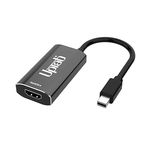 Mini DisplayPort 1.4 to HDMI 2.1 Adapter 8K with HDR (MDP to HDMI 2.1) Mini Display Port to HDMI Adapter 4k 120Hz up to 8K 60Hz with HDR Support