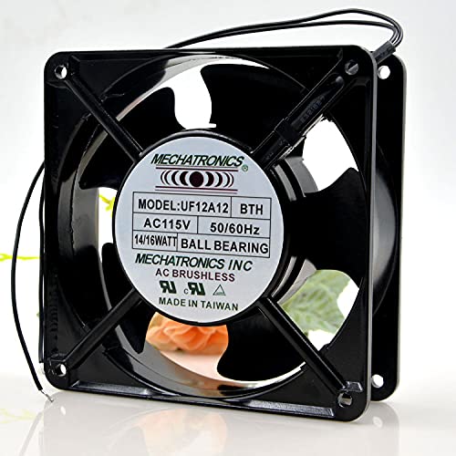 for MECHATRONICS UF12A12 BTH 115V 12038 Aluminum Frame Fan