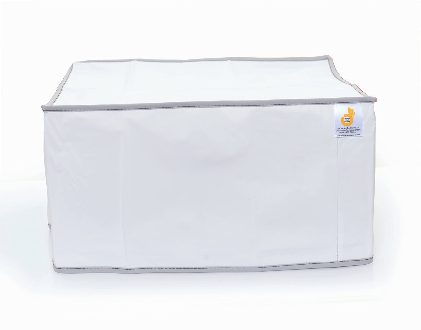 The Perfect Dust Cover, White Nylon Cover Compatible with HP OfficeJet Pro 7740 Wireless Inkjet Printer, Anti Static, Double Stitched and Waterproof