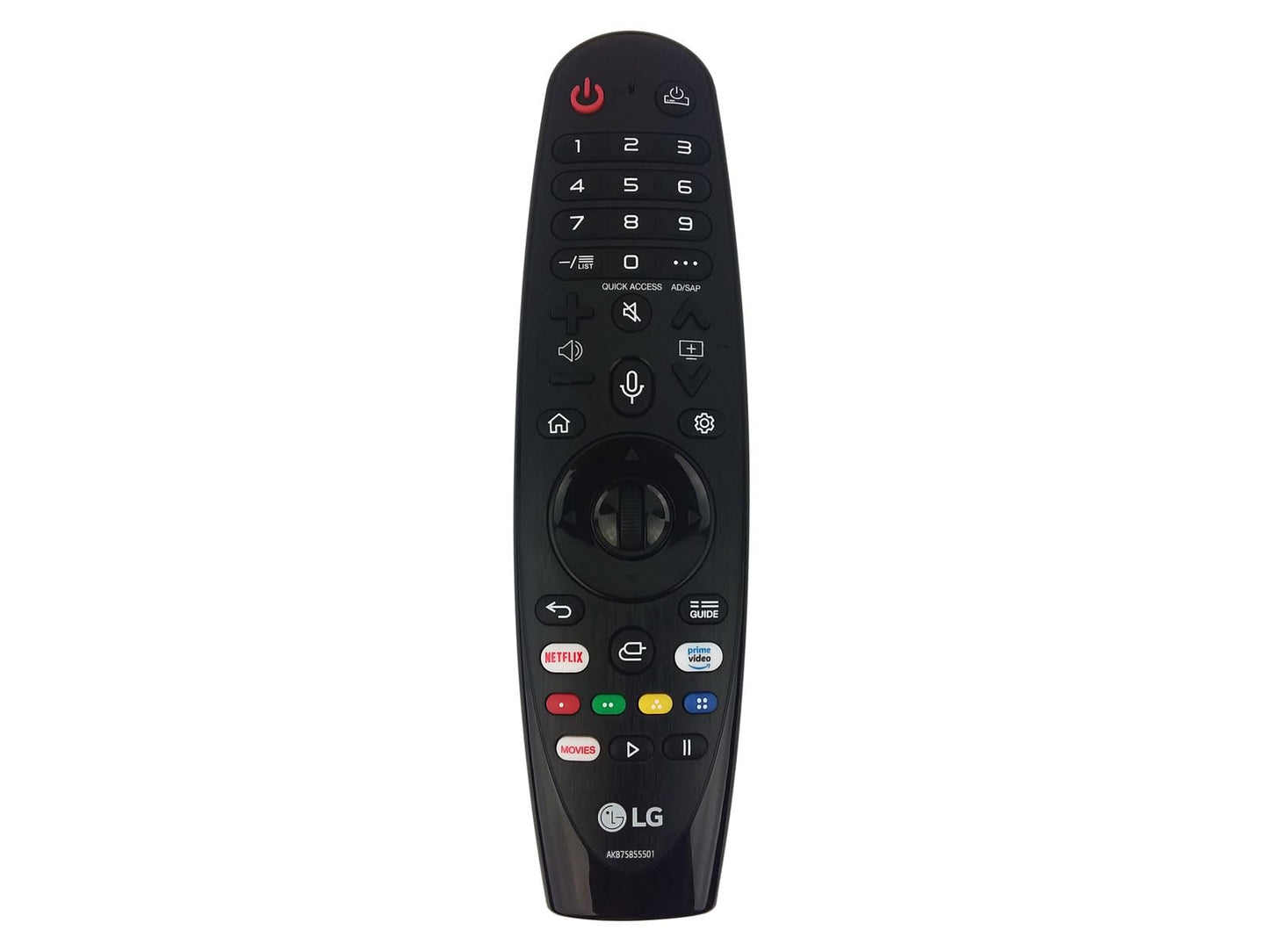 LG OEM Magic TV Remote Control with Netflix/Prime Keys (AKB75855501 / MR20GA) (Renewed)