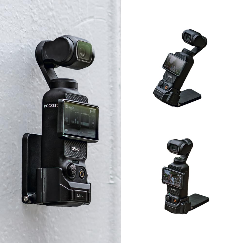 SUREWO Magnetic Mount Stand for DJI Osmo Pocket 3,Upgraded Pocket 3 Magnetic Camera Stand Expansion Adapter Mount Bracket Compatible with DJI Osmo