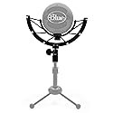Knox Gear Multi-Purpose Shock Mount for Blue Snowball and Snowball Ice Condenser Microphone, Clamp Connector Made w/Alloy Steel Combats Vibration