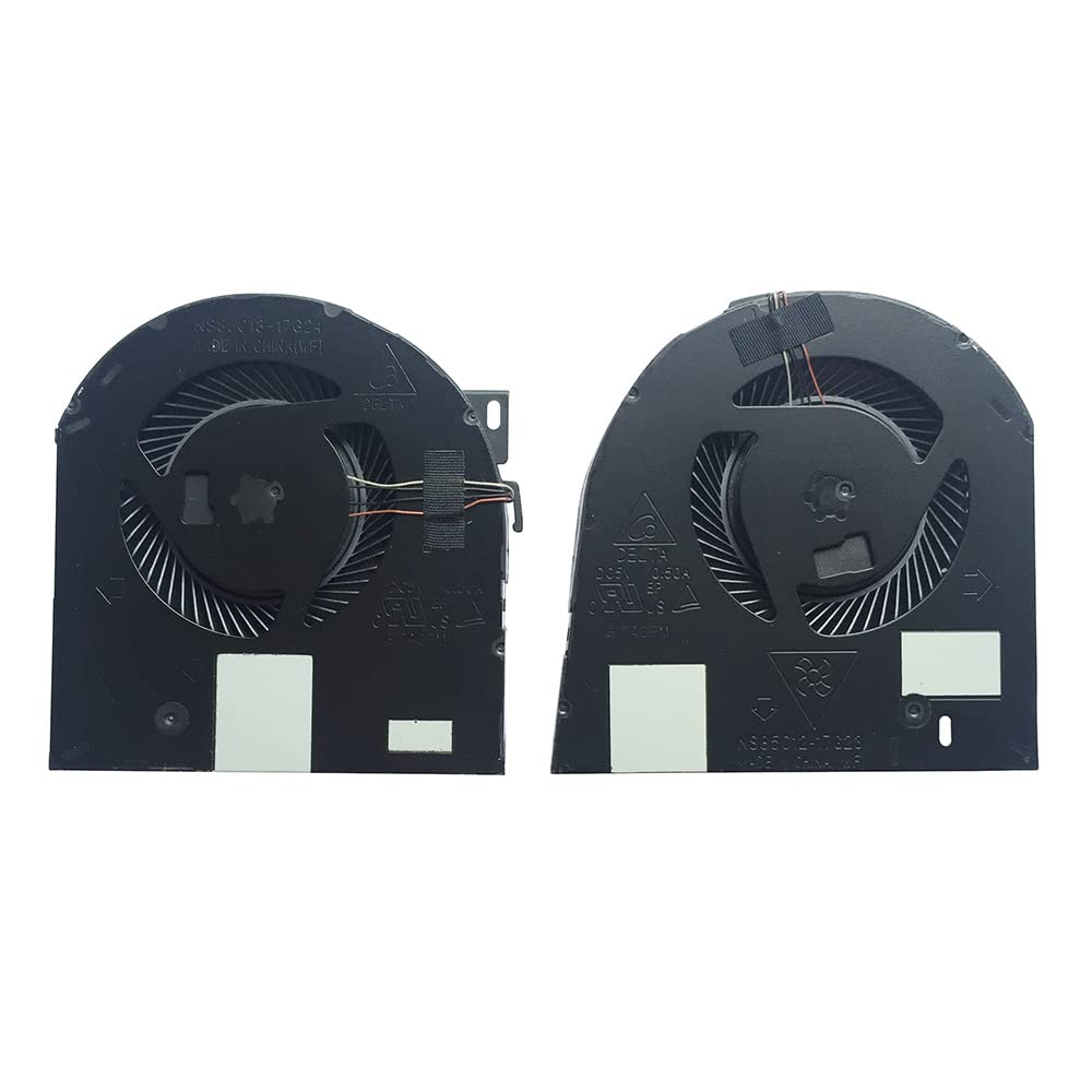 (1 Pair) New CPU GPU Cooling Fan Cooler Intended for Dell Precision 7530 7540 Series MG75090V1-C170-S9A MG75090V1-C160-S9A NS85C13-17G23 17G24 DC5V