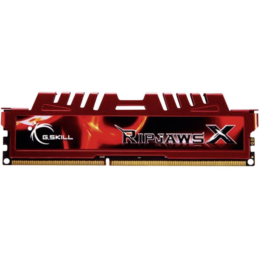 G.SKILL RipjawsX Series DDR3 RAM (XMP) 16GB (2x8GB) Up to 1600MT/s* CL10-10-10-30 1.50V Desktop Computer Memory U-DIMM (F3-12800CL10D-16GBXL)
