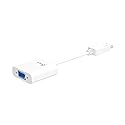 j5 create JDA114 DisplayPort to VGA Adapter - 3.54" DisplayPort/VGA Video Cable for Video Device, Projector, HDTV, iMac, MacBook, Monitor, Notebook