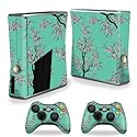 MightySkins Skin Compatible with X-Box 360 Xbox 360 S Console - Cherry Blossom Tree | Protective, Durable, and Unique Vinyl wrap Cover | Easy