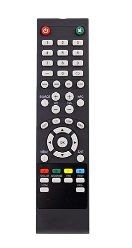 NEW Replace TV Remote Control Works for SEIKI TV SE55GY19 SE65UY04 SE22FE01 SE65GY25 SE40FY27 SE32FY22 TV SE24FE01-W SE19HE01 SE39HE02 LC-32G82