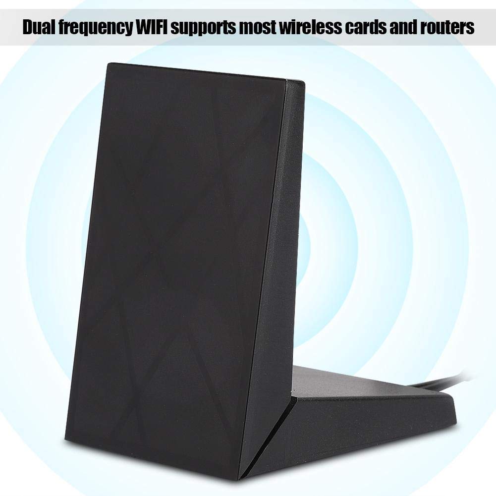 8dBi 2.4GHz 5GHz Band Antenna RP SMA Connector Network Cards Extension Cord for Router