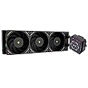 Thermalright Hyper Vision 360 UB ARGB Black CPU Water Cooler,360mm Aio,IPS LCD Screen with 480x480 Resolution,Magnetic Panel Screen,Liquid CPU Cooler