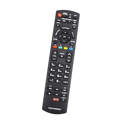 New N2QAYB000827 Replaced Remote Control for Panasonic TC-P50S60 TC-P55S60 TC-P60S60 TV