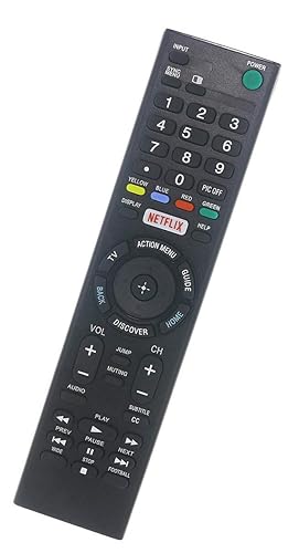 Replaced Remote Control Compatible for Sony KDL-50W800C XBR-43X830C KDL-65W800C XBR-55X810C XBR-65X810C XBR-65X850C XBR-65X907C XBR-75X930C