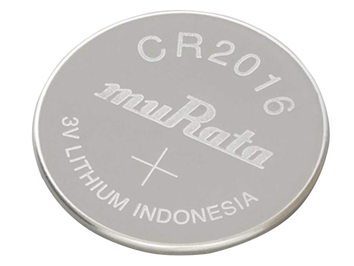 Murata CR2016 Battery DL2016 ECR2016 3V Lithium Coin Cell (10 Batteries)