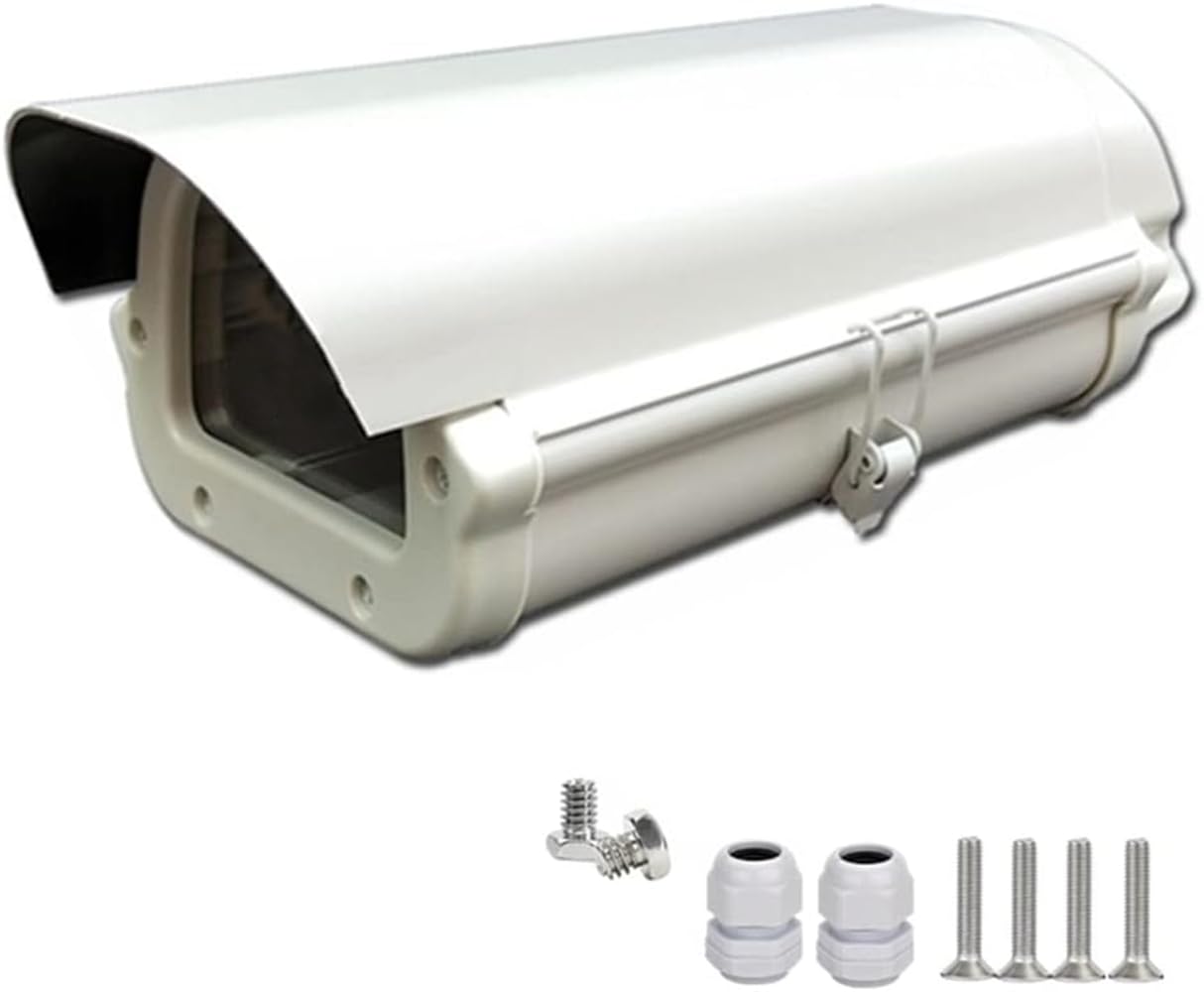 BeElion CCTV Security Housing Aluminum Indoor Outdoor Camera Box Weatherproof Junction Box Shell for CCTV Heavy Duty Surveillance Camera Wall Mounting