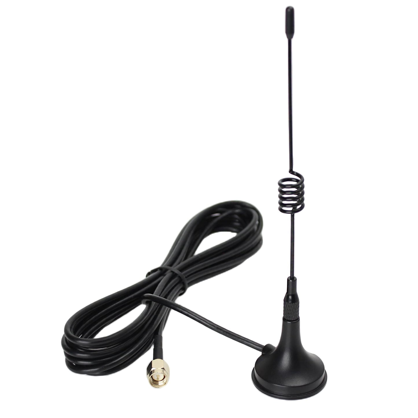 Shopcorp Dual Band WiFi Antenna 2.4GHz 5GHz 5.8GHz 2dBi Magnetic Antenna RP-SMA Male Antenna for WiFi Router Wireless Network