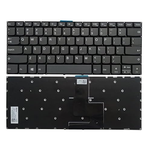 Laptop Keyboard Compatible for Lenovo IdeaPad V130-14IGM V130-14IKB V330-14IGM V330-14IKB V530S-14IKB US Layout No Backlit