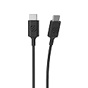 SCOSCHE StrikeLine USB Type C/USB-C to USB Type C/USB-C Quick Charge & Sync Cable with 480 Mbps Transfer Rate - Compatible with Samsung Galaxy S8/S8…