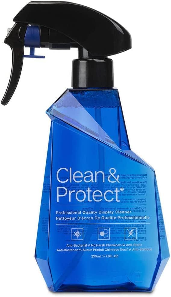 Austere V Series Clean & Protect Screen Cleaner Spray & Wipe Kit, 230mL + Dual-Sided Polish Cloth, Compatible with LED, LCD, OLED, Monitors, Laptop