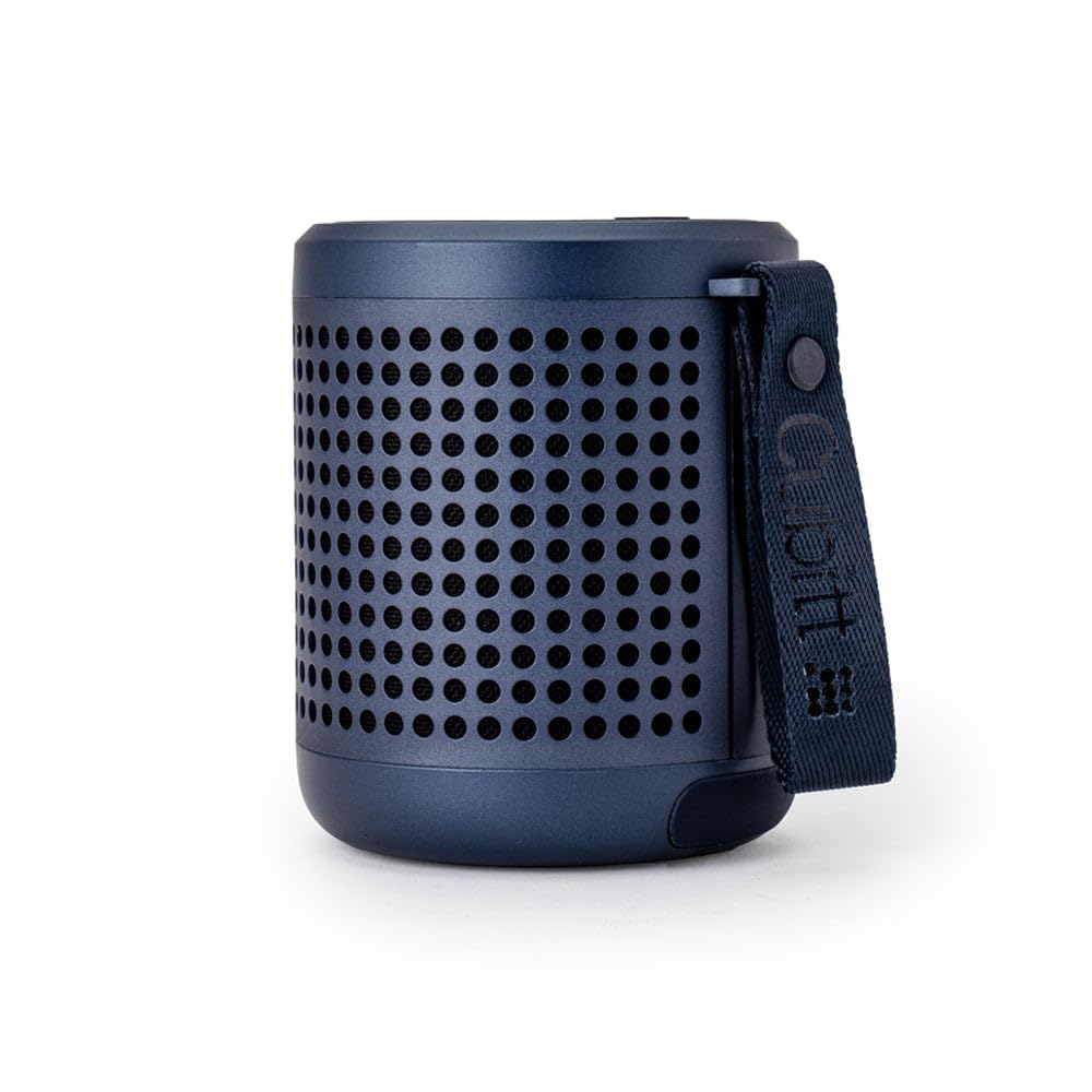 Cubitt Power Go Gen2 Portable Bluetooth Speaker - 16W Loud Sound, Waterproof IPX7, Bluetooth 5.3, Up to 9H Playtime, TWS Pairing, Quick USB-C Charging