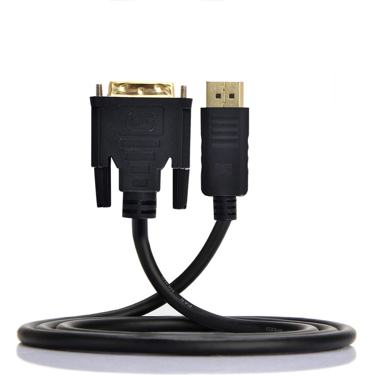 chenyang DisplayPort DP Male Source to DVI Male Single Link Video 1080p 60hz Cable 6ft 1.8m for DVI Monitor