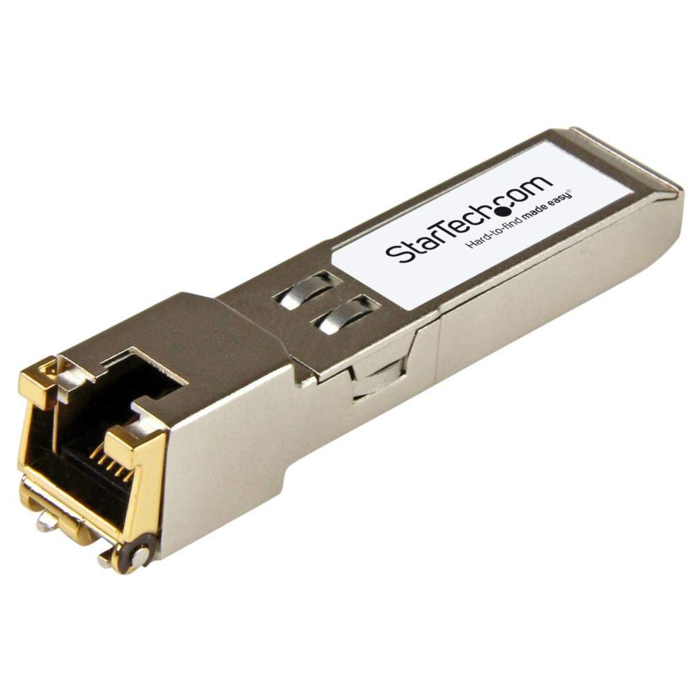 StarTech.com Brocade XBR-000190 Compatible SFP Module - 1000BASE-T - SFP to RJ45 Cat6/Cat5e - 1GE Gigabit Ethernet SFP - RJ-45 100m - (XBR-000190-ST)