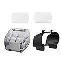 O'woda Mini 2 /Mini SE Gimbal Protector Kit: Camera Lens Cover Cap + Tempered Films (2 Sets) + Lens Hood Sunshade Gimbal Guard, 3-in-1 Lens Protection