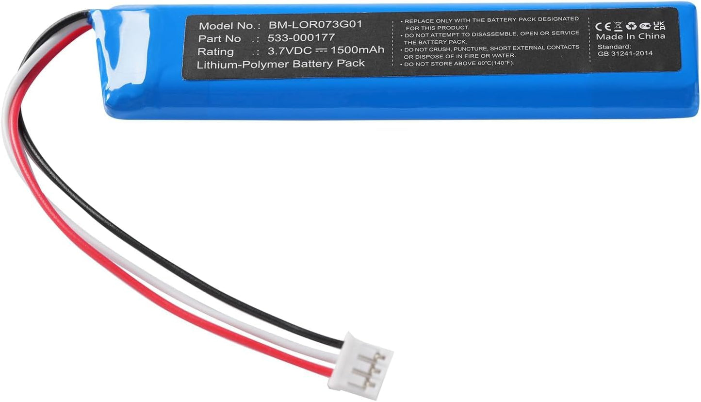 Estry 1500mAh Battery Replacement for MX Keys S Wireless Keyboard, YR0073 MX Keys 533-000177