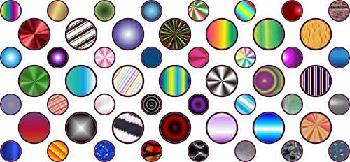 StickerTalk Variety Camera Dots Webcam Covers, 1 Sheet of 32 Stickers at 0.25 inches Diameter, 21 Stickers at 0.375 inches Diameter.
