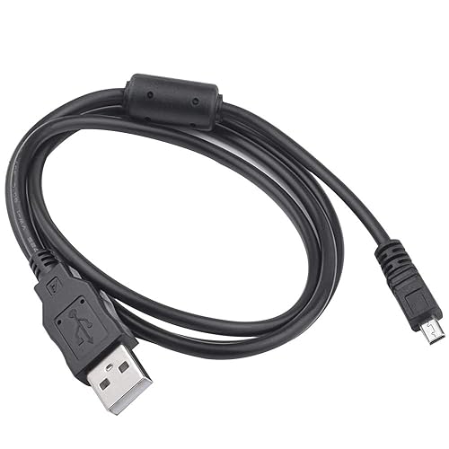 Replacement Camera USB Cable Data Sync Transfer Cord Compatible with Sony Cybershot Cyber-Shot DSCH200, DSCH300, DSCW370, DSCW830, DSC-H200, DSC-H300