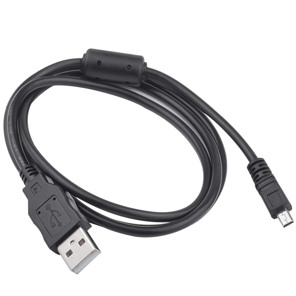 Replacement Camera USB Cable Data Sync Transfer Cord Compatible with Sony Cybershot Cyber-Shot DSCH200, DSCH300, DSCW370, DSCW830, DSC-H200, DSC-H300
