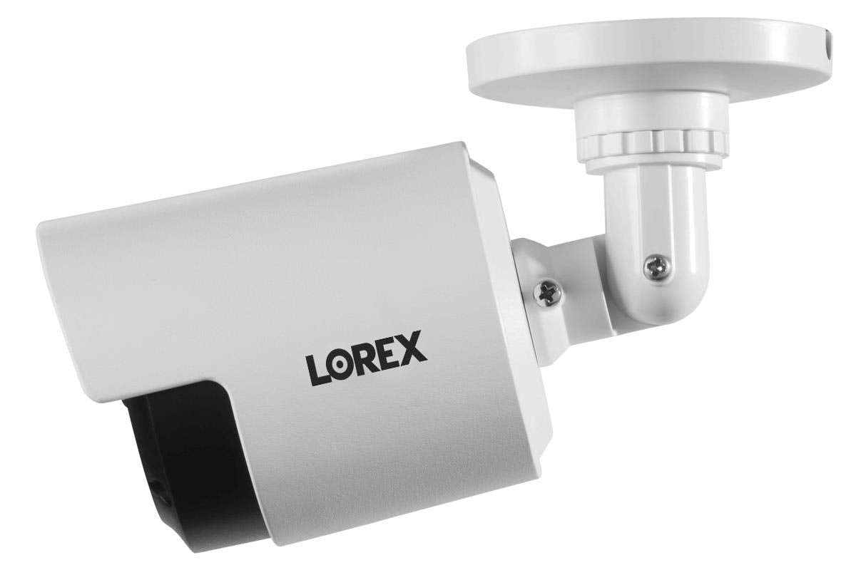 Lorex LBV2531 Indoor/Outdoor 1080p HD Analog Security Bullet Camera, 3.6mm, F1.6 Fixed, 130ft IR Night Vision, IP66, White (Renewed)