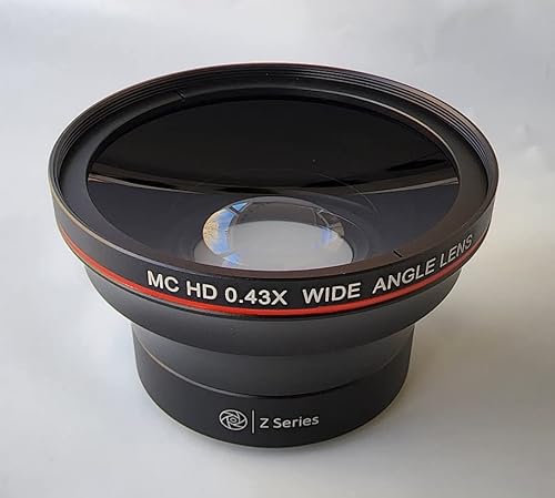 0.43x Hi Def Super Fisheye Lens with Macro for Sony Alpha ILCE-3000 A3000 (49mm Compatible)