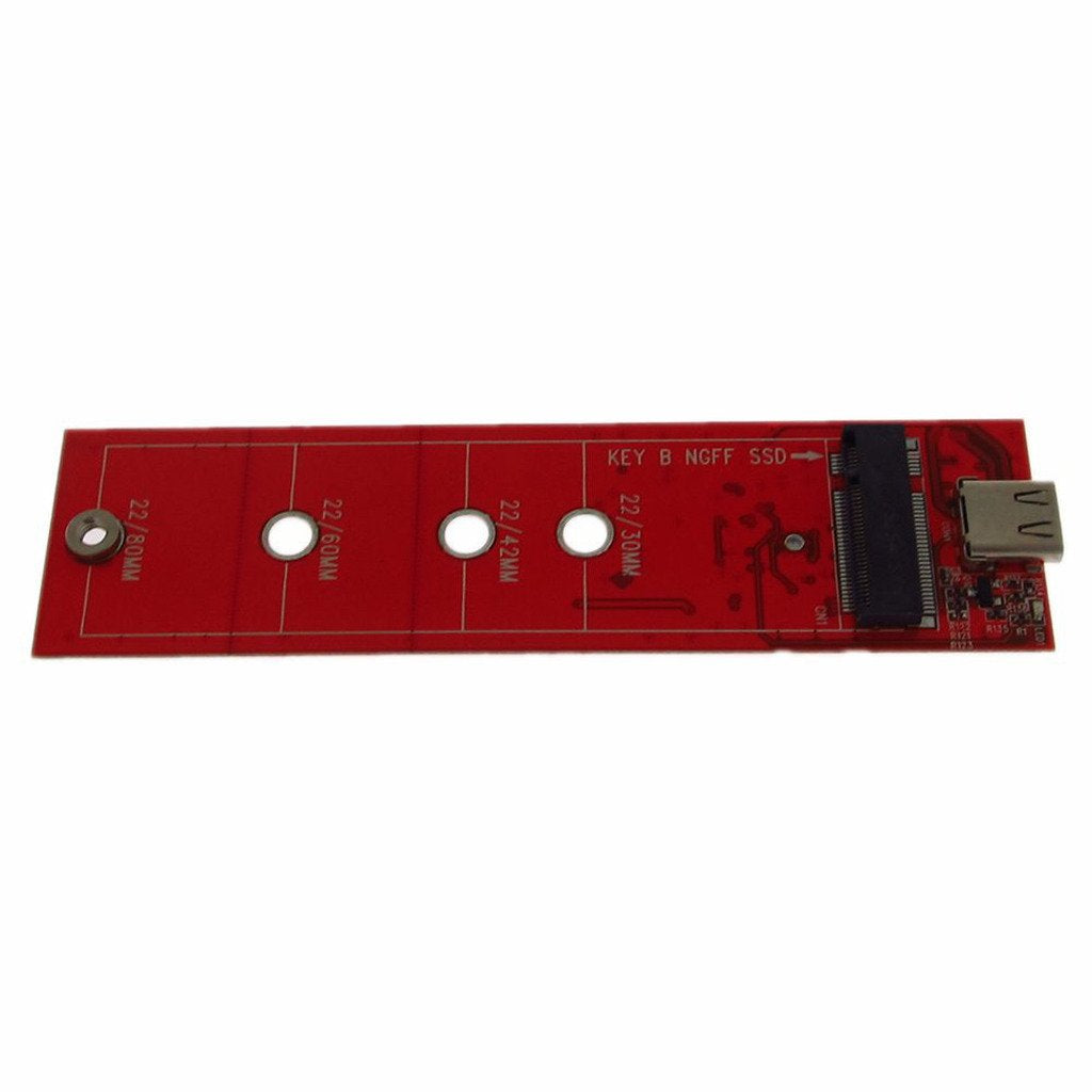 NewZoll USB 3.1 Type C to M.2 NGFF SATA SSD Hard Disk Case Enclosure 6Gbps for SATA 3.0 2230/2242/2260/2280