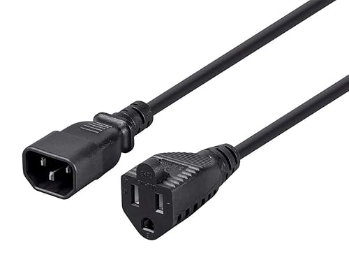 Monoprice SATA 6Gbps Straight Cable with Lock Inchg Latch - 0.83 Feet, Red