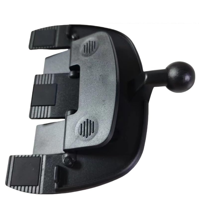 ThtRht CD Slot Phone Mount Base Replacement with 17mm Ball Head Joint Adapter Mounting Bracket for Car Stereo CD Player Car Phone Holder CD Mount Clip
