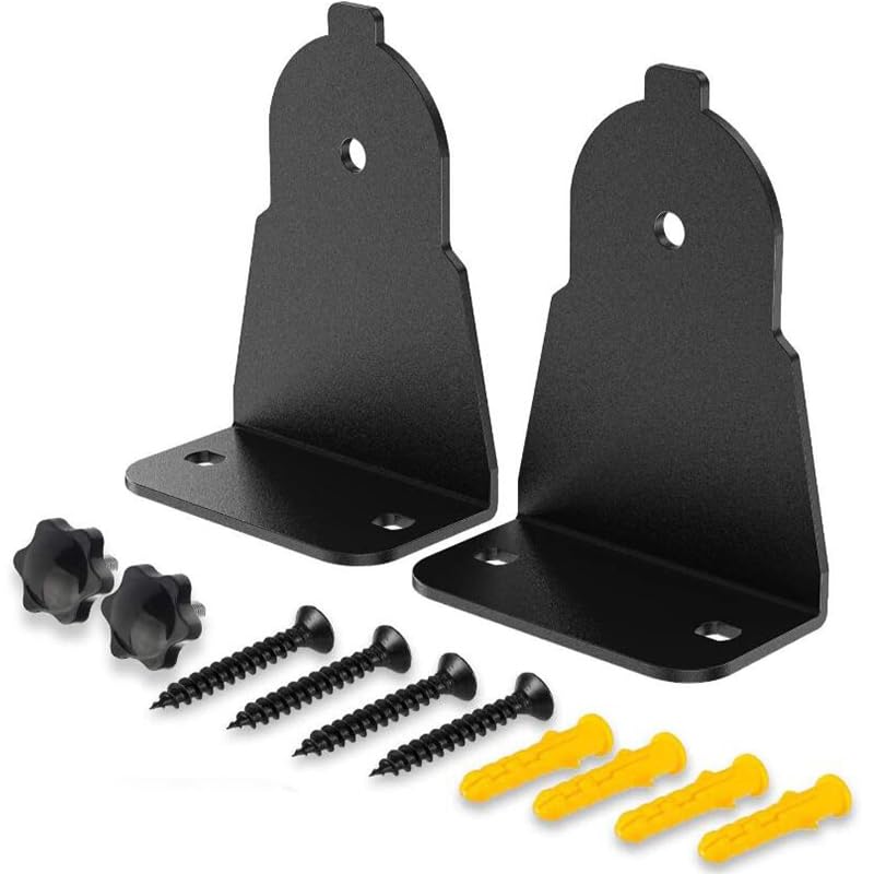 Coyktonty Metal Wall Mount Bracket for Samsung Curved Soundbar AH61-03943A Speaker,Wall-Mounted Sturdy Metal Mount ?1 Pair?