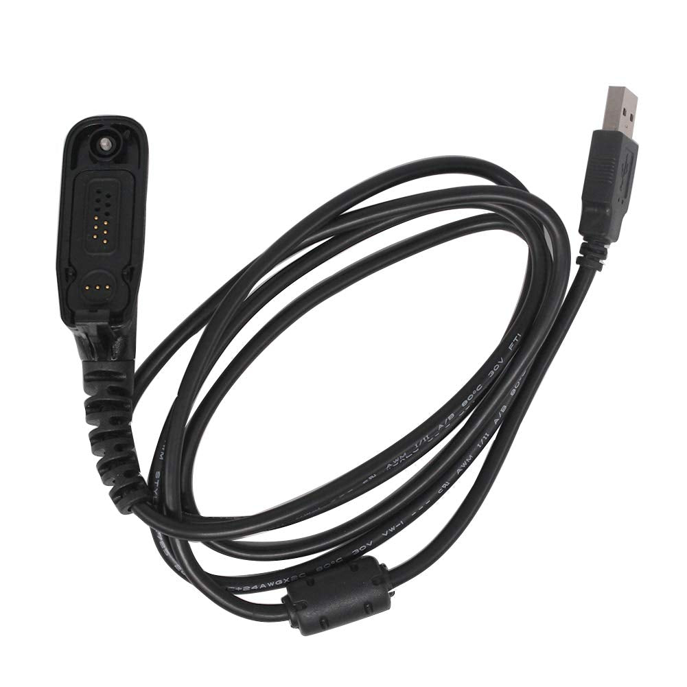 Aimtobest PMKN4012 PMKN4012B USB Programming Cable Compatible for Motorola XPR6350 XPR6550 XPR6580 XPR7350 XPR7380 XPR7550 APX4000 APX6000 APX7000 XiR