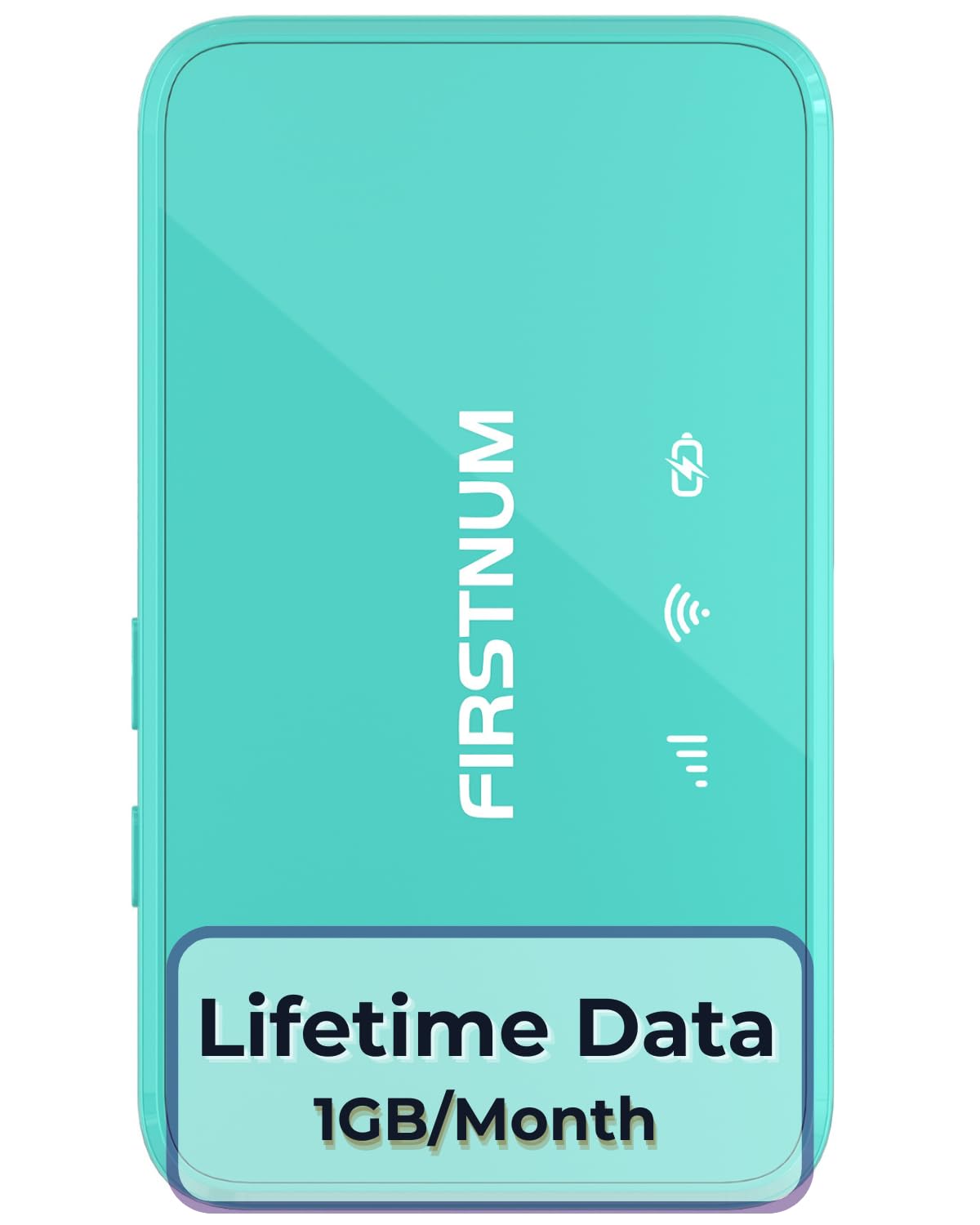 FIRSTNUM M6 Mobile Hotspot, Portable WiFi Hotspot for Travel in 160+ Countries, No SIM Card Required Hotspot No Contract, Connect Up to 10 Devices