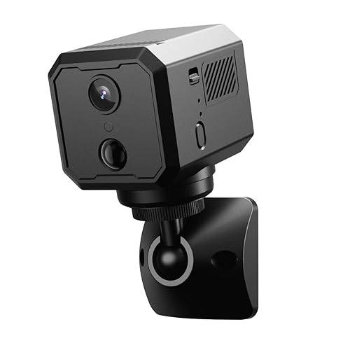 2K WiFi Indoor Camera with 64GB SD Card, Battery Powered Security Cam, 180-Day Standby, Night Vision, Real-Time Alert, Baby Monitor, Pet Cam for Home